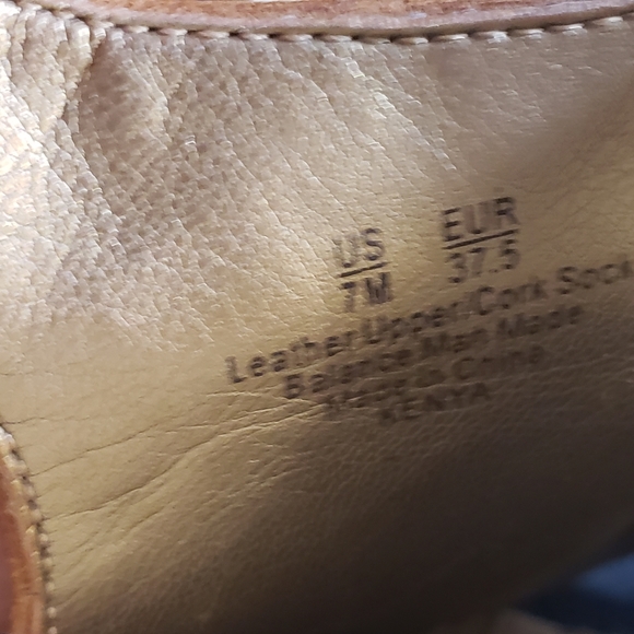 SOLD SOLD Sam Edelman Kenya Cork Peep Toe Wedges - Picture 11 of 12